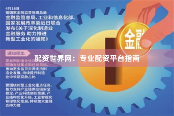 配资世界网：专业配资平台指南