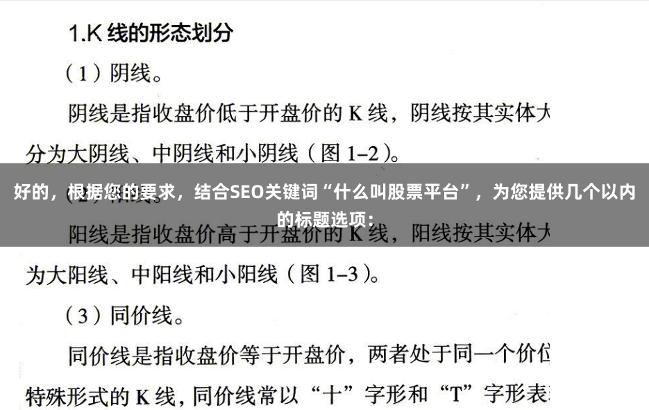 好的，根据您的要求，结合SEO关键词“什么叫股票平台”，为您提供几个以内的标题选项：